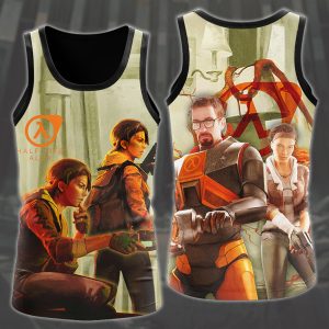 Half-Life: Alyx Video Game All Over Printed T-shirt Tank Top Zip Hoodie Pullover Hoodie Hawaiian Shirt Beach Shorts Joggers Tank Top S