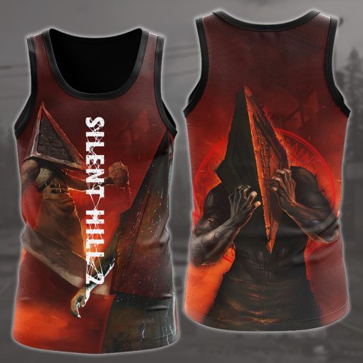 Silent Hill 2 Video Game All Over Printed T-shirt Tank Top Zip Hoodie Pullover Hoodie Hawaiian Shirt Beach Shorts Joggers Tank Top S