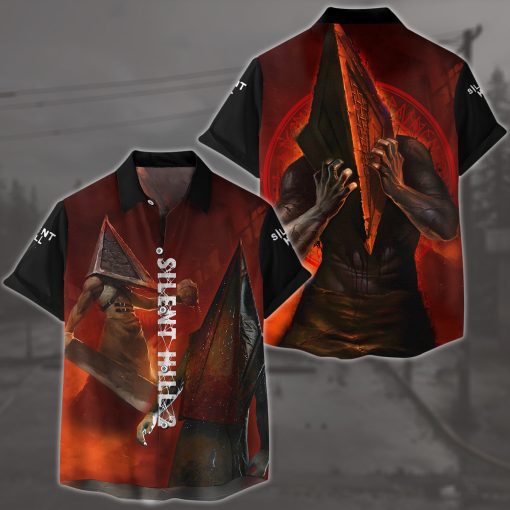 Silent Hill 2 Video Game All Over Printed T-shirt Tank Top Zip Hoodie Pullover Hoodie Hawaiian Shirt Beach Shorts Joggers Hawaiian Shirt S