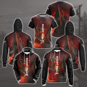 Silent Hill 2 Video Game All Over Printed T-shirt Tank Top Zip Hoodie Pullover Hoodie Hawaiian Shirt Beach Shorts Joggers