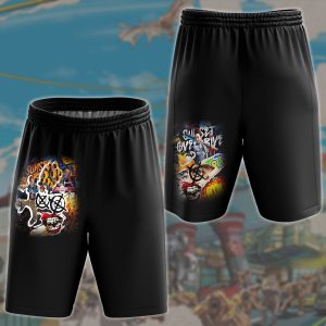 Sunset Overdrive Video Game All Over Printed T-shirt Tank Top Zip Hoodie Pullover Hoodie Hawaiian Shirt Beach Shorts Joggers Beach Shorts S