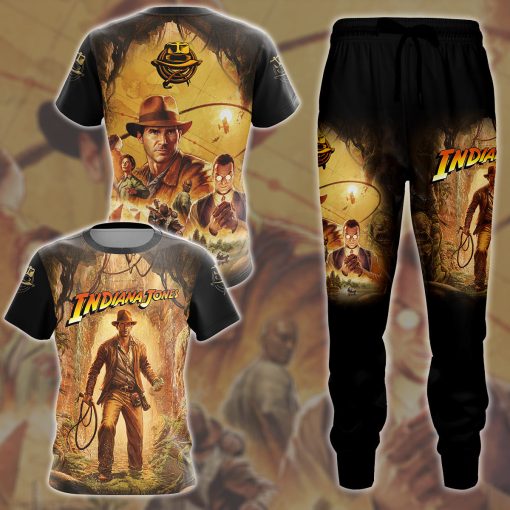 Indiana Jones and the Great Circle Video Game All Over Printed T-shirt Tank Top Zip Hoodie Pullover Hoodie Hawaiian Shirt Beach Shorts Joggers