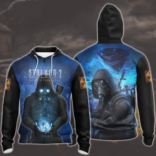 S.T.A.L.K.E.R. 2: Heart of Chornobyl Video Game All Over Printed T-shirt Tank Top Zip Hoodie Pullover Hoodie Hawaiian Shirt Beach Shorts Joggers Zip Hoodie S