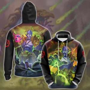 World Of Warcraft Archimonde Video Game All Over Printed T-shirt Tank Top Zip Hoodie Pullover Hoodie Hawaiian Shirt Beach Shorts Joggers Hoodie S