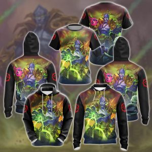 World Of Warcraft Archimonde Video Game All Over Printed T-shirt Tank Top Zip Hoodie Pullover Hoodie Hawaiian Shirt Beach Shorts Joggers