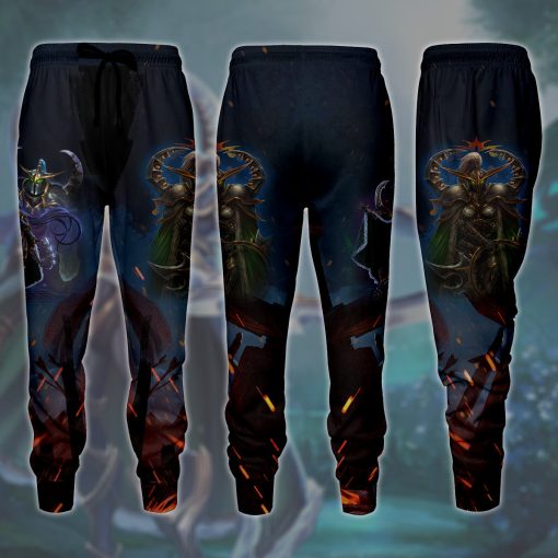 World Of Warcraft Maiev Shadowsong Video Game All Over Printed T-shirt Tank Top Zip Hoodie Pullover Hoodie Hawaiian Shirt Beach Shorts Joggers Joggers S