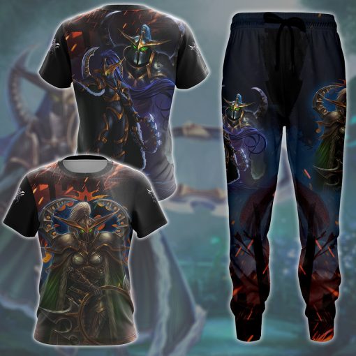 World Of Warcraft Maiev Shadowsong Video Game All Over Printed T-shirt Tank Top Zip Hoodie Pullover Hoodie Hawaiian Shirt Beach Shorts Joggers