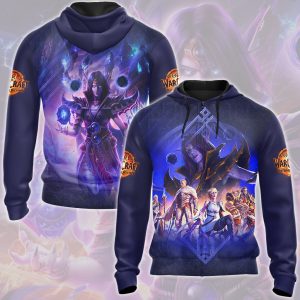 World of Warcraft: The War Within Video Game All Over Printed T-shirt Tank Top Zip Hoodie Pullover Hoodie Hawaiian Shirt Beach Shorts Joggers Zip Hoodie S