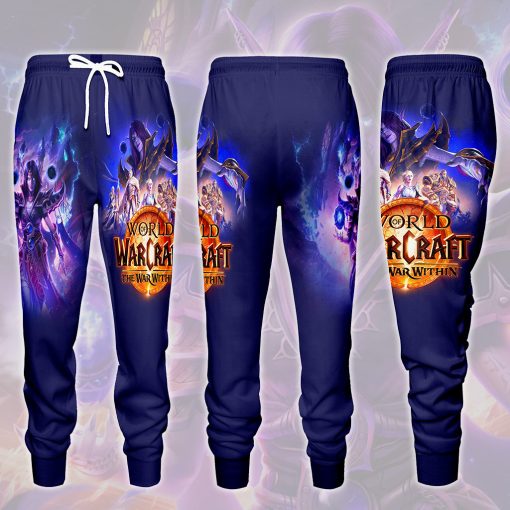 World of Warcraft: The War Within Video Game All Over Printed T-shirt Tank Top Zip Hoodie Pullover Hoodie Hawaiian Shirt Beach Shorts Joggers Joggers S