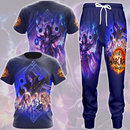 World of Warcraft: The War Within Video Game All Over Printed T-shirt Tank Top Zip Hoodie Pullover Hoodie Hawaiian Shirt Beach Shorts Joggers