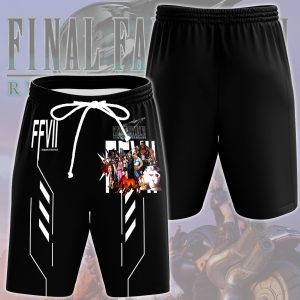 Final Fantasy VII Remake Intergrade Characters Video Game All Over Printed T-shirt Tank Top Zip Hoodie Pullover Hoodie Hawaiian Shirt Beach Shorts Joggers Beach Shorts S