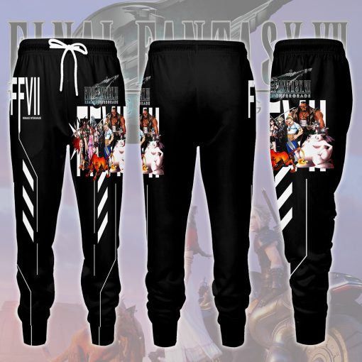 Final Fantasy VII Remake Intergrade Characters Video Game All Over Printed T-shirt Tank Top Zip Hoodie Pullover Hoodie Hawaiian Shirt Beach Shorts Joggers Joggers S