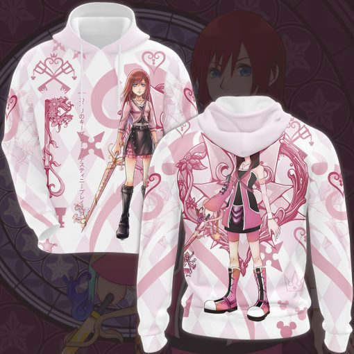 Kingdom Hearts Kairi Video Game All Over Printed T-shirt Tank Top Zip Hoodie Pullover Hoodie Hawaiian Shirt Beach Shorts Joggers Hoodie S