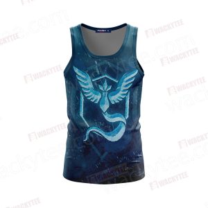 Team Mystic Pokemon Go New Unisex 3D Tank Top