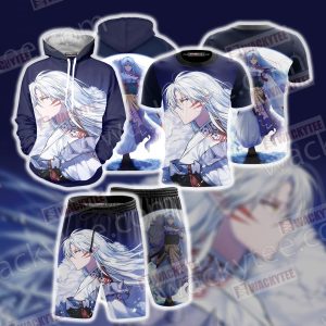 Inuyasha Sesshomaru 3D Hoodie