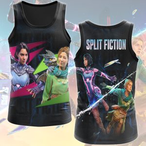 Split Fiction Video Game All Over Printed T-shirt Tank Top Zip Hoodie Pullover Hoodie Hawaiian Shirt Beach Shorts Joggers Tank Top S