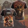 Doom: The Dark Ages Video Game All Over Printed T-shirt Tank Top Zip Hoodie Pullover Hoodie Hawaiian Shirt Beach Shorts Joggers T-shirt S