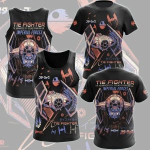 Star Wars Tie Advance Fighter Video Game All Over Printed T-shirt Tank Top Zip Hoodie Pullover Hoodie Hawaiian Shirt Beach Shorts Joggers