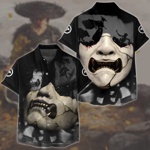 Ghost of Yotei Video Game All Over Printed T-shirt Tank Top Zip Hoodie Pullover Hoodie Hawaiian Shirt Beach Shorts Joggers Hawaiian Shirt
