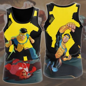 Invincible TV Series All Over Printed T-shirt Tank Top Zip Hoodie Pullover Hoodie Hawaiian Shirt Beach Shorts Joggers Tank Top