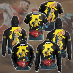 Invincible TV Series All Over Printed T-shirt Tank Top Zip Hoodie Pullover Hoodie Hawaiian Shirt Beach Shorts Joggers