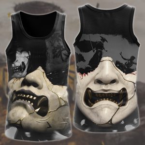 Ghost of Yotei Video Game All Over Printed T-shirt Tank Top Zip Hoodie Pullover Hoodie Hawaiian Shirt Beach Shorts Joggers Tank Top