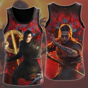 The Blood of Dawnwalker Video Game All Over Printed T-shirt Tank Top Zip Hoodie Pullover Hoodie Hawaiian Shirt Beach Shorts Joggers Tank Top