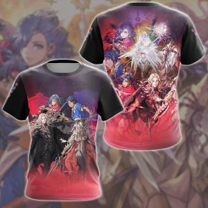 Fire Emblem: Fortune's Weave Video Game All Over Printed T-shirt Tank Top Zip Hoodie Pullover Hoodie Hawaiian Shirt Beach Shorts Joggers