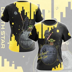 Star Wars Le Petit Death Star Video Game All Over Printed T-shirt Tank Top Zip Hoodie Pullover Hoodie Hawaiian Shirt Beach Shorts Joggers